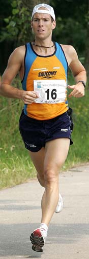 Anton Mol tijdens ABH loop 2005